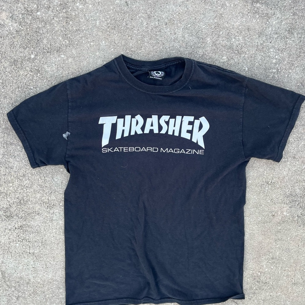 Thrasher skateboard magezine shirt